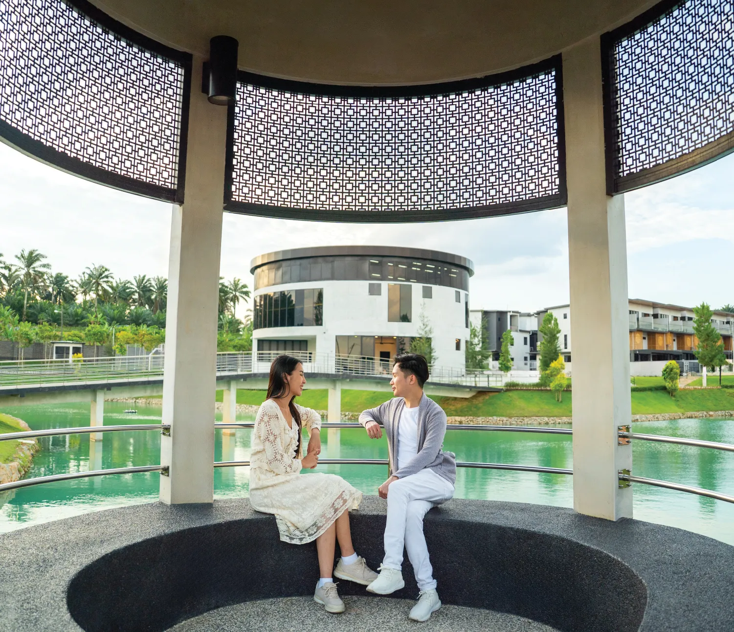 D' Lake Garden & Amphitheater